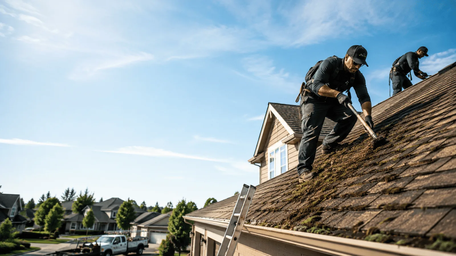 Roof Moss Removal in Mckenzie, TN near me